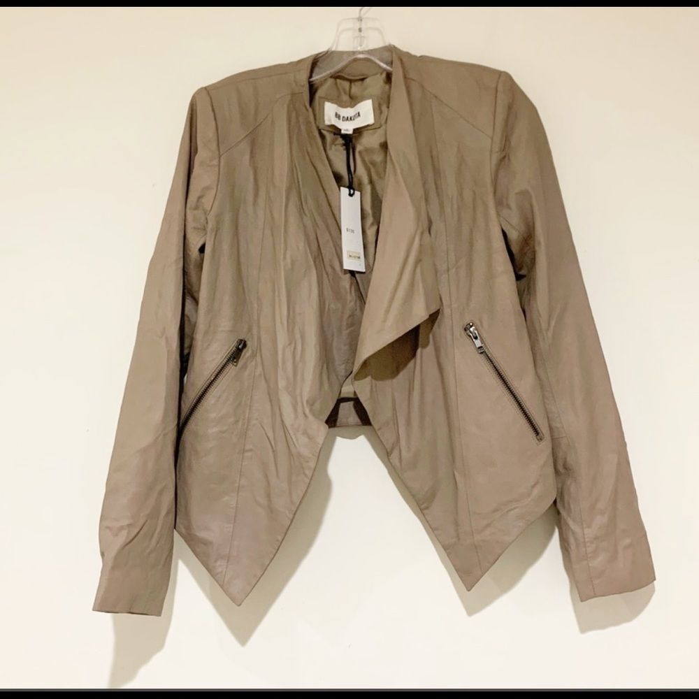 Bb Dakota Toffee Jacket Nwt